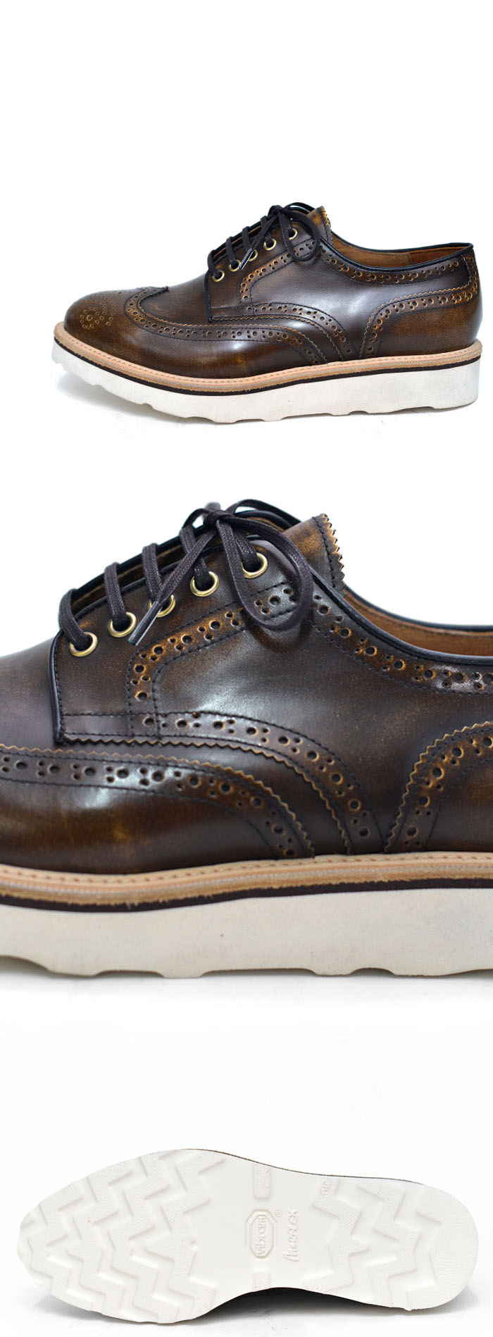 wingtip creeper shoes